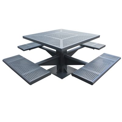 Gavin outdoor amusement park products metal garden outdoor table setting table outdoor garden for playground street and