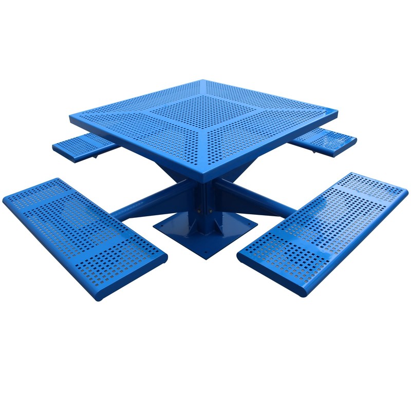 Gavin outdoor amusement park products metal garden outdoor table setting table outdoor garden for playground street and